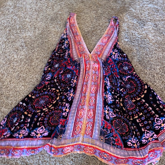 Free people floral paisley napkin dress - Picture 5 of 9